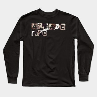 Arcade Fire Faces Long Sleeve T-Shirt